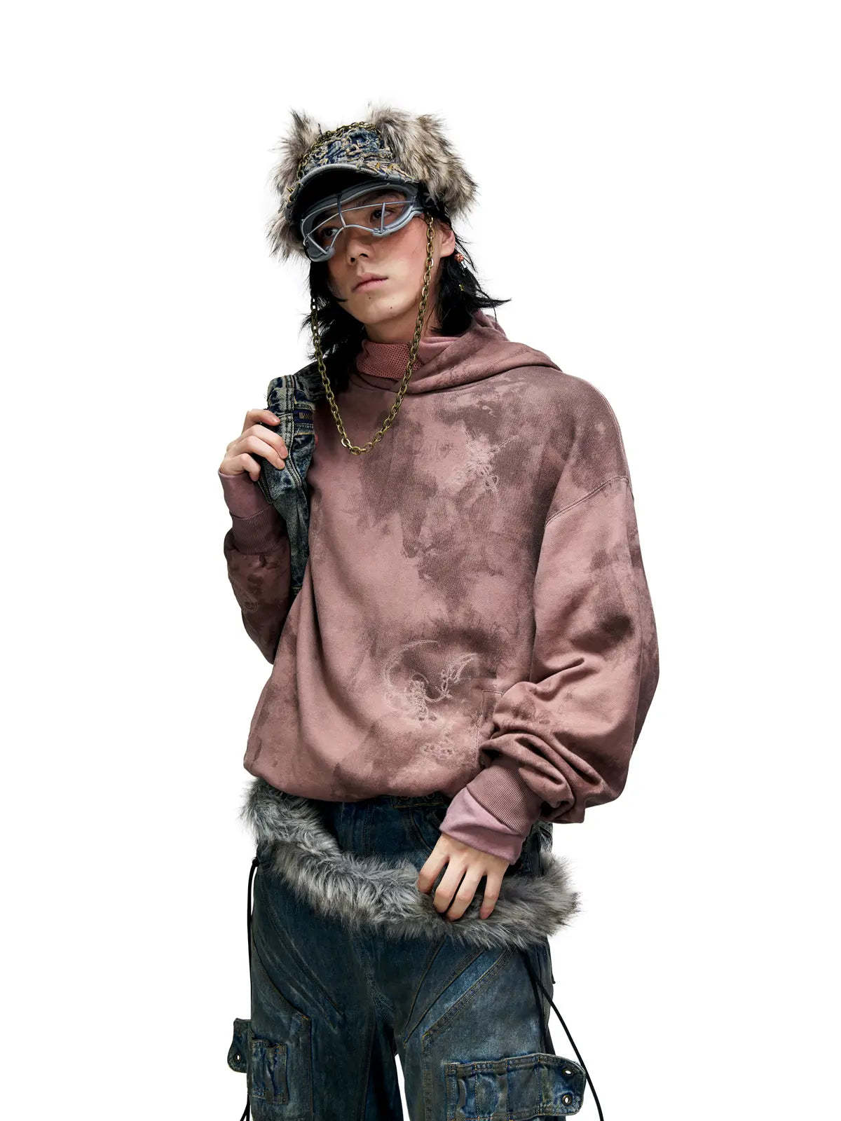 Mask-inspired Hoodies-IYAMIUIO