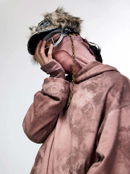 Mask-inspired Hoodies-IYAMIUIO