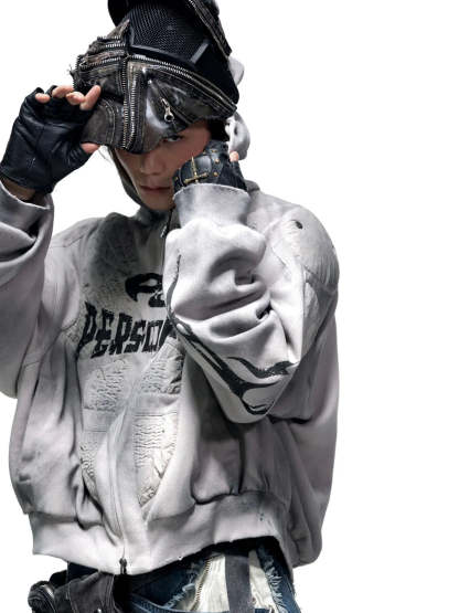 Racer Hoodie Jacket-IYAMIUIO