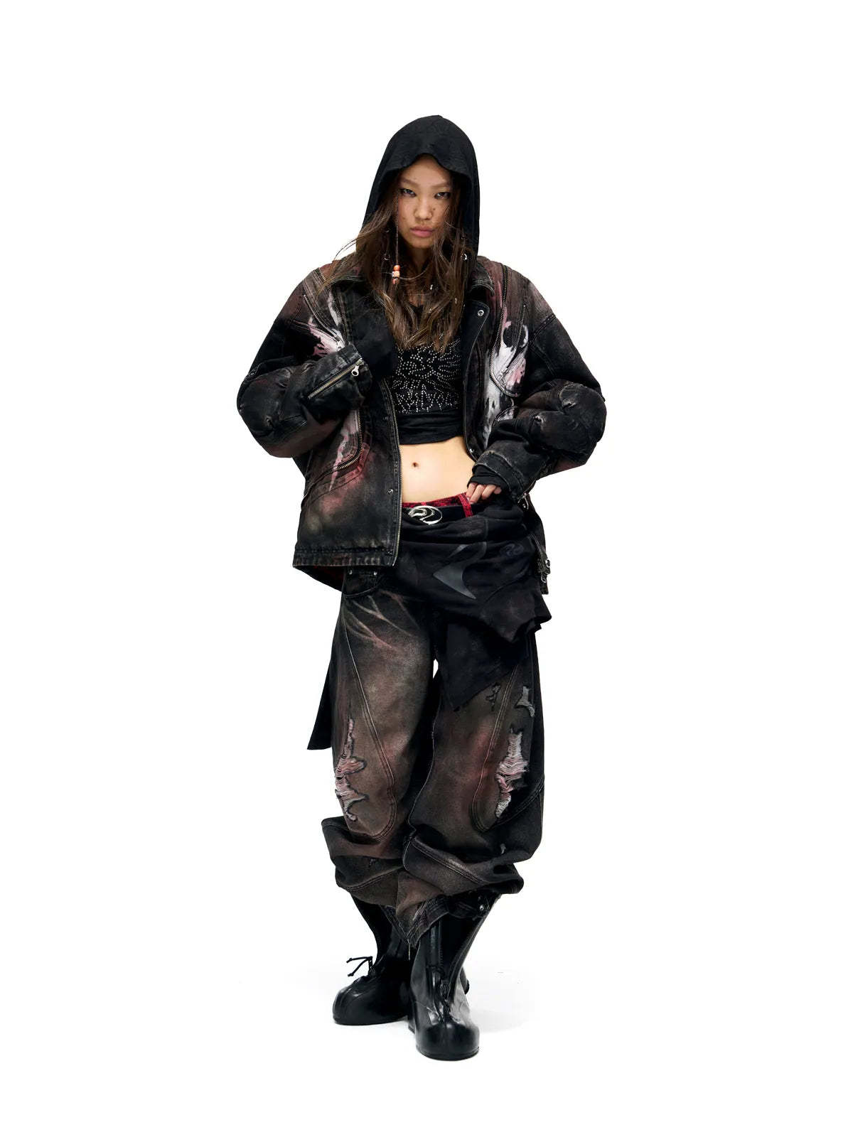 Scarlet Denim Jacket (only 60 pieces)-IYAMIUIO