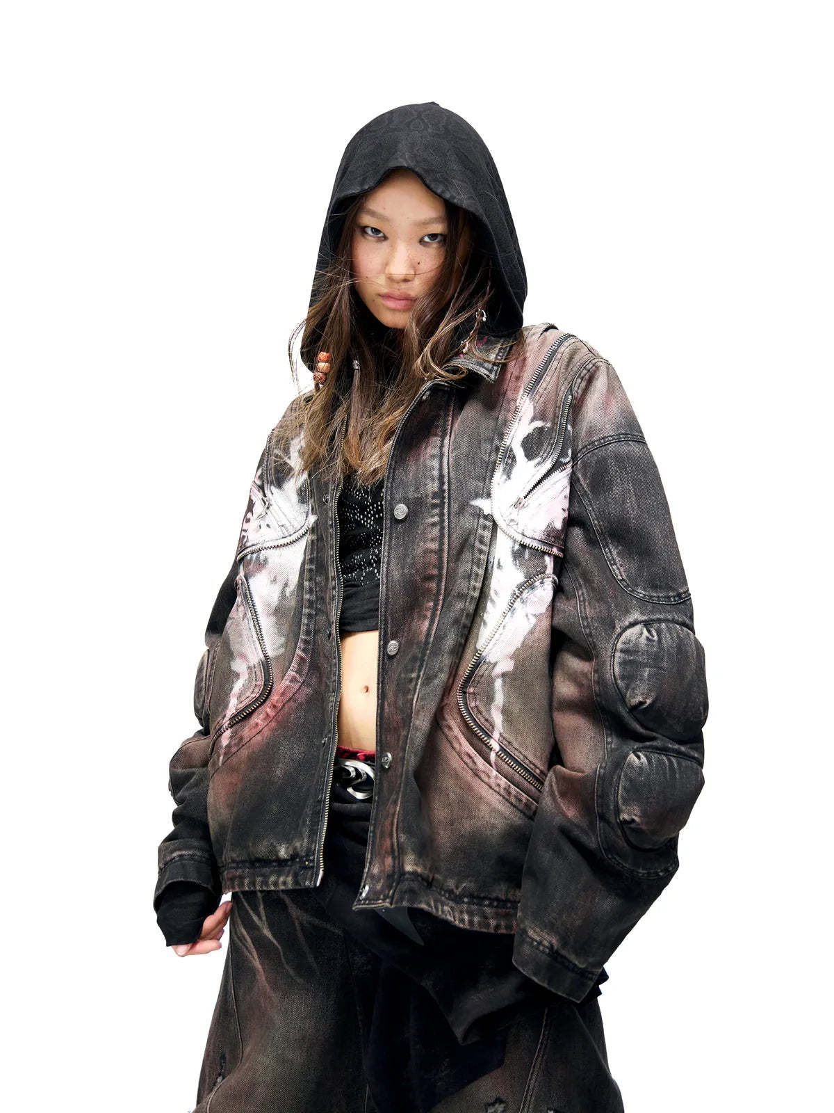 Scarlet Denim Jacket (only 60 pieces)-IYAMIUIO