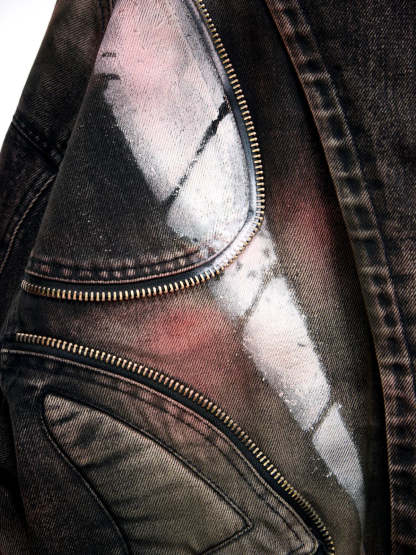 Scarlet Denim Jacket (only 60 pieces)-IYAMIUIO