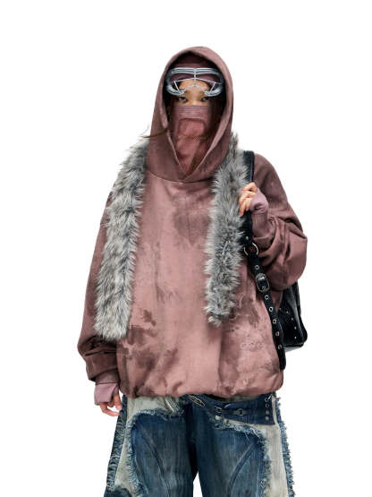 Mask-inspired Hoodies-IYAMIUIO