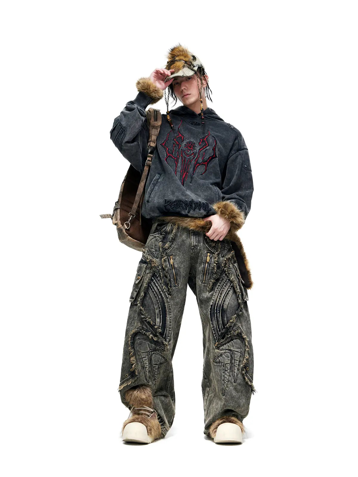 Aliens Baggy Jeans (only 60 pieces)-IYAMIUIO