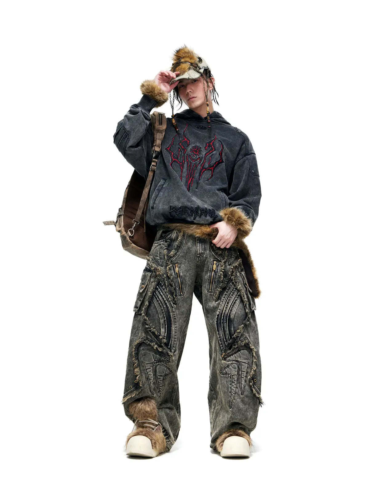 Aliens Baggy Jeans (only 60 pieces)-IYAMIUIO