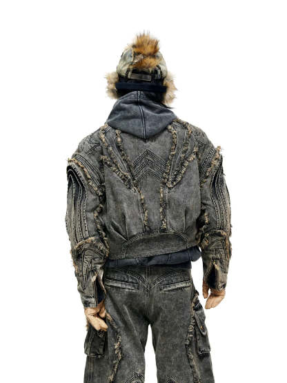 Aliens Denim Jacket (only 60 pieces)-IYAMIUIO