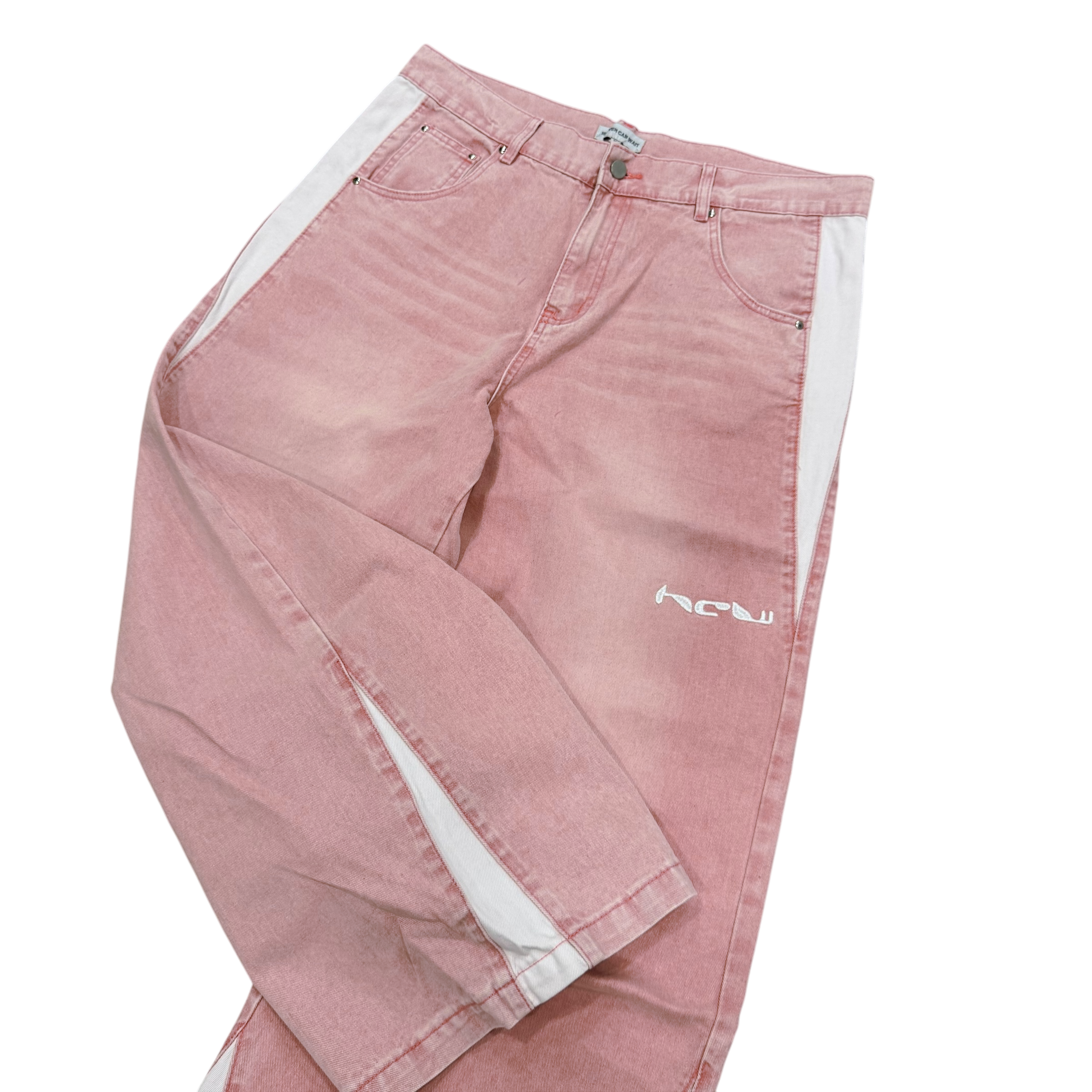 TECH JEANS (PINK)-IYAMIUIO