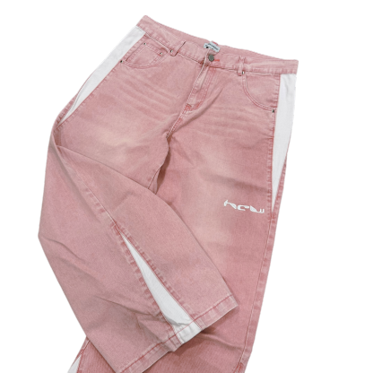 TECH JEANS (PINK)-IYAMIUIO