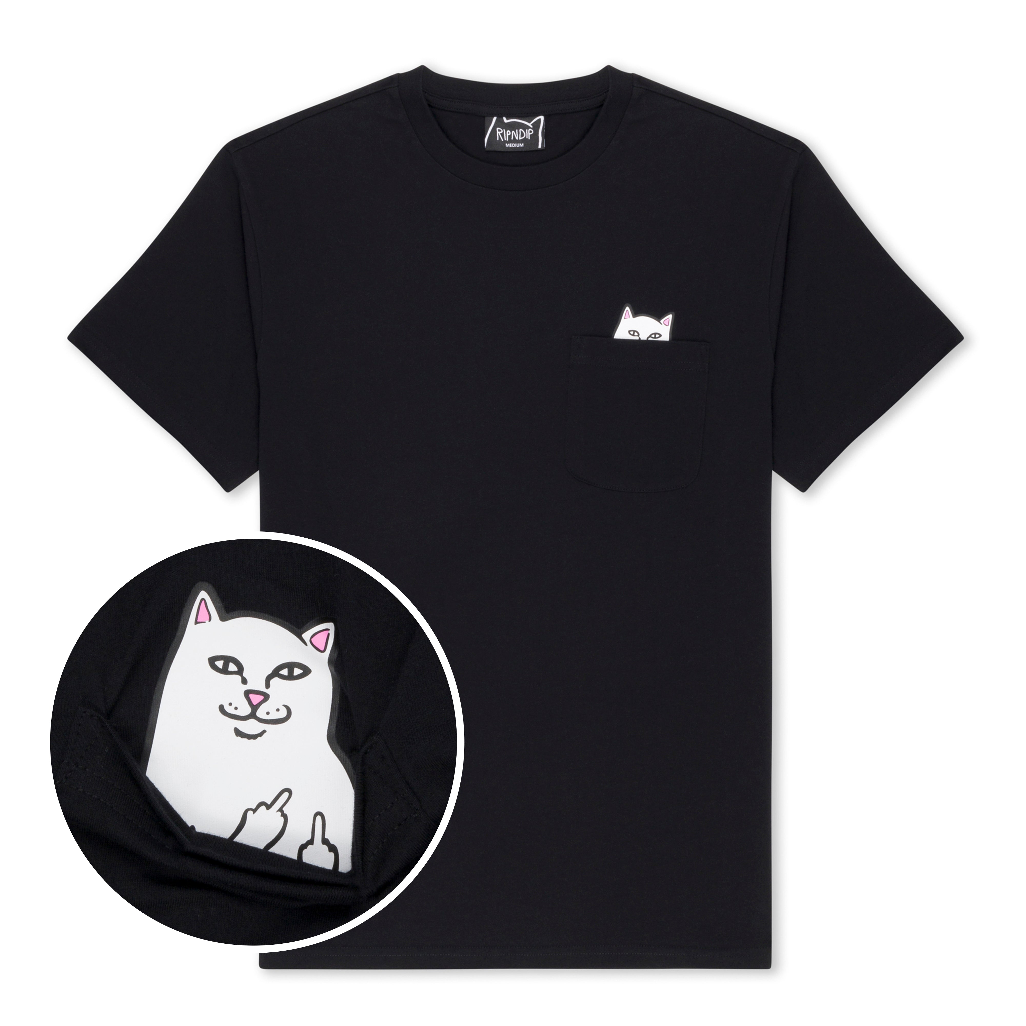 Lord Nermal S/S Pocket Tee (Black)-IYAMIUIO