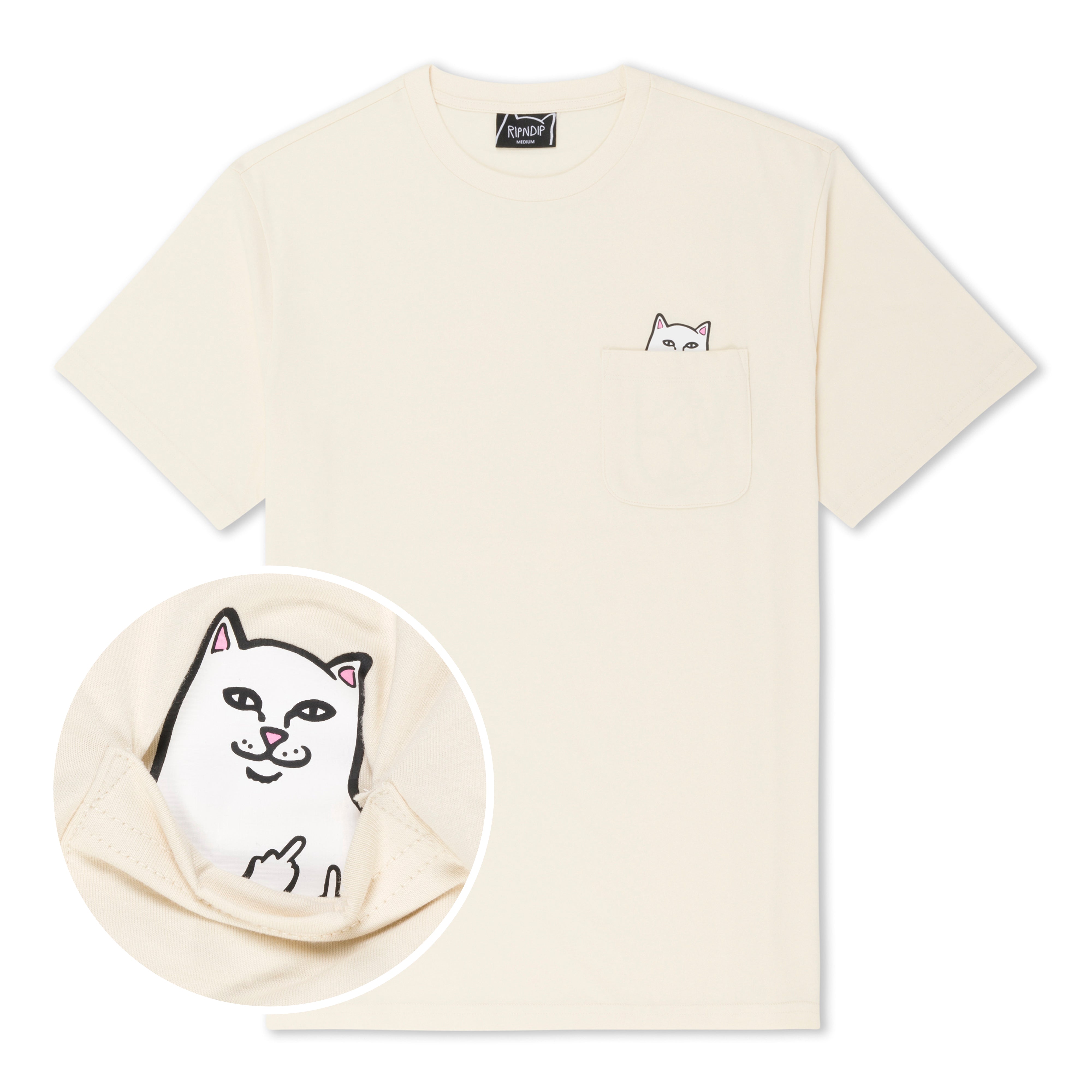 Lord Nermal Pocket Tee (Natural)-IYAMIUIO