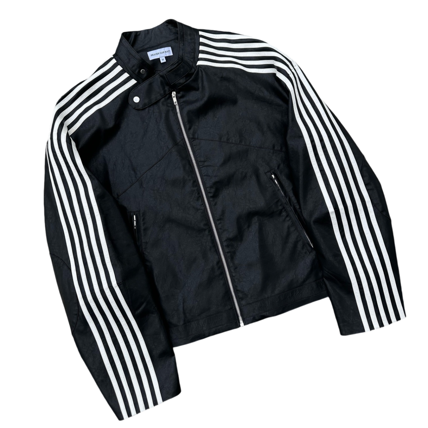 RACING JACKET (BLACK/WHITE)-IYAMIUIO