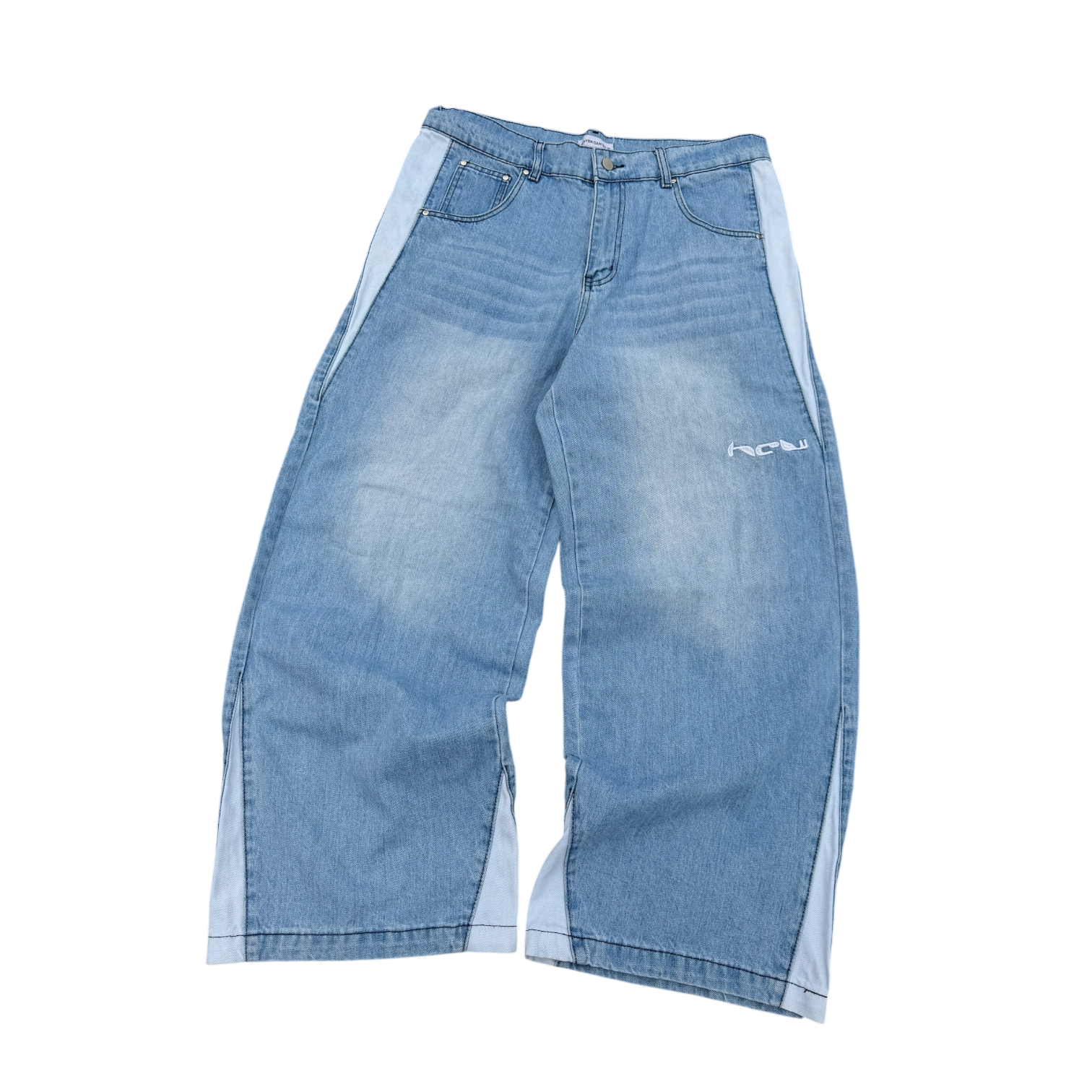 TECH JEANS (BLUE)-IYAMIUIO