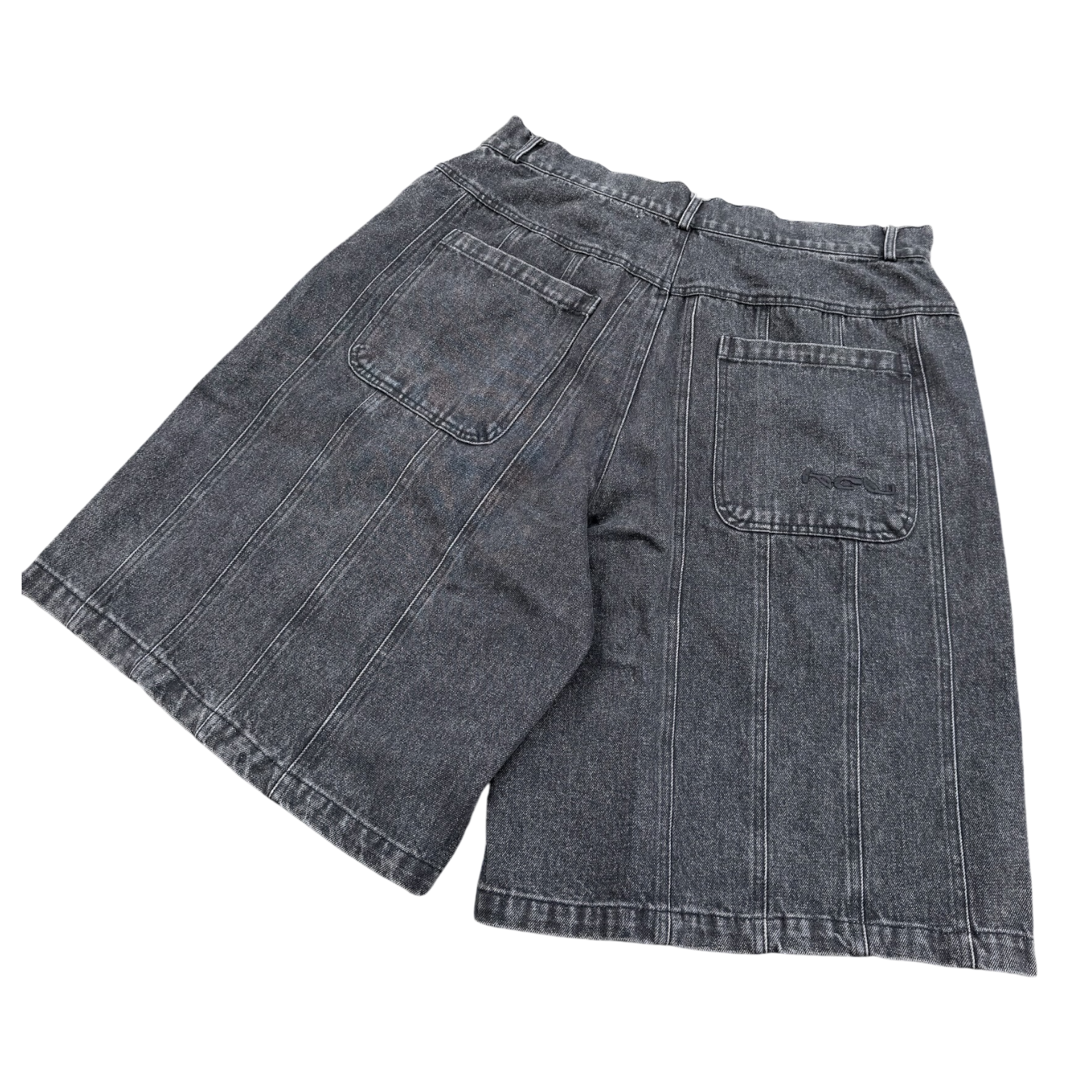 STONE WASH SHORTS-IYAMIUIO