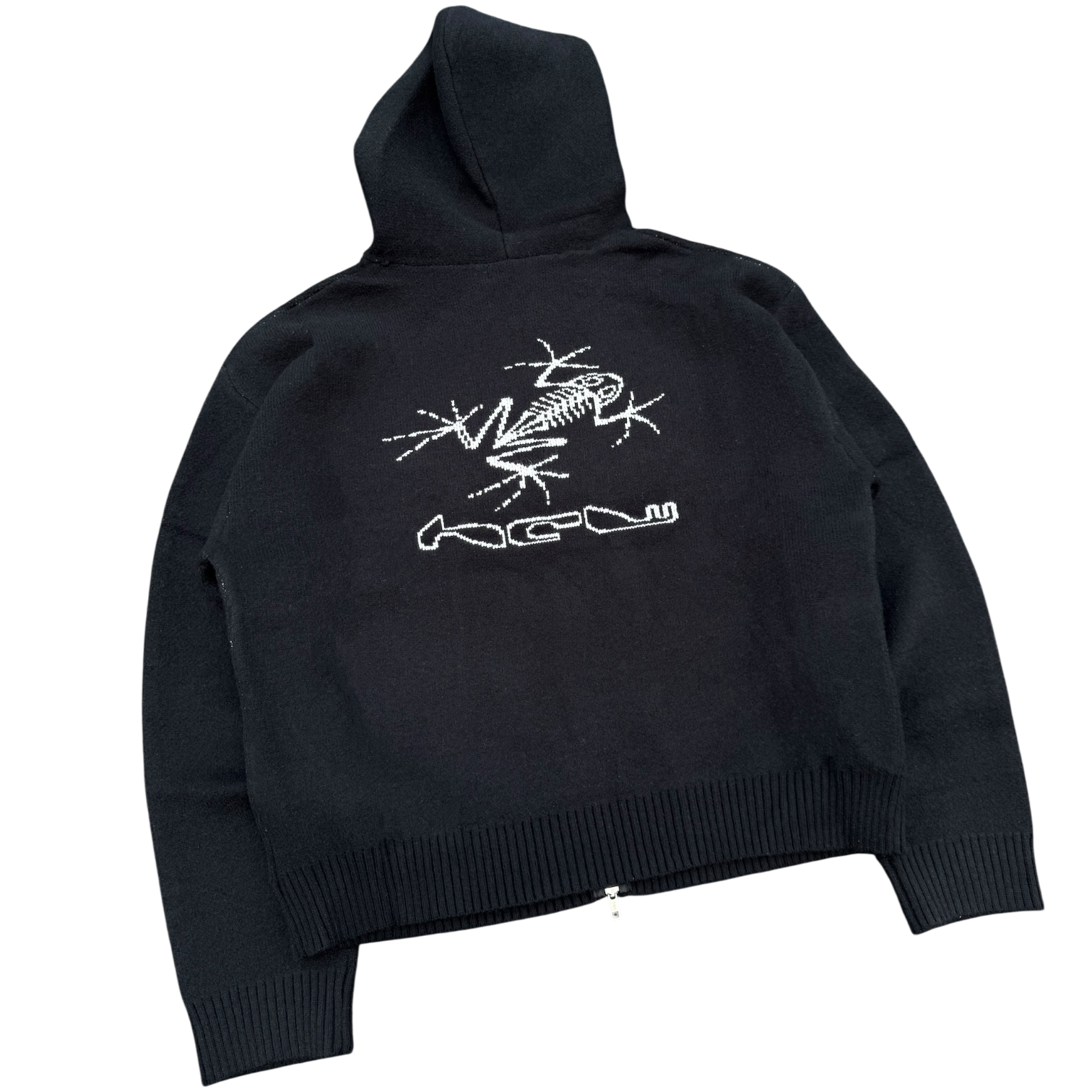 KNITTED FROG HOODIE-IYAMIUIO