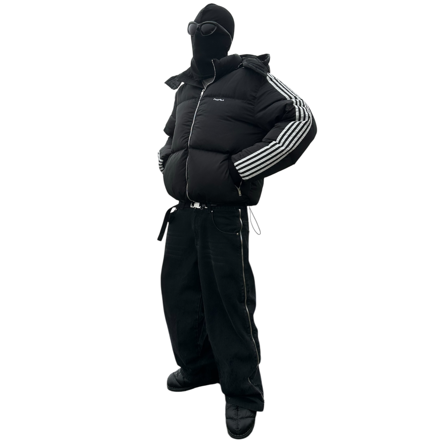 TRACK PUFFA (BLACK)-IYAMIUIO