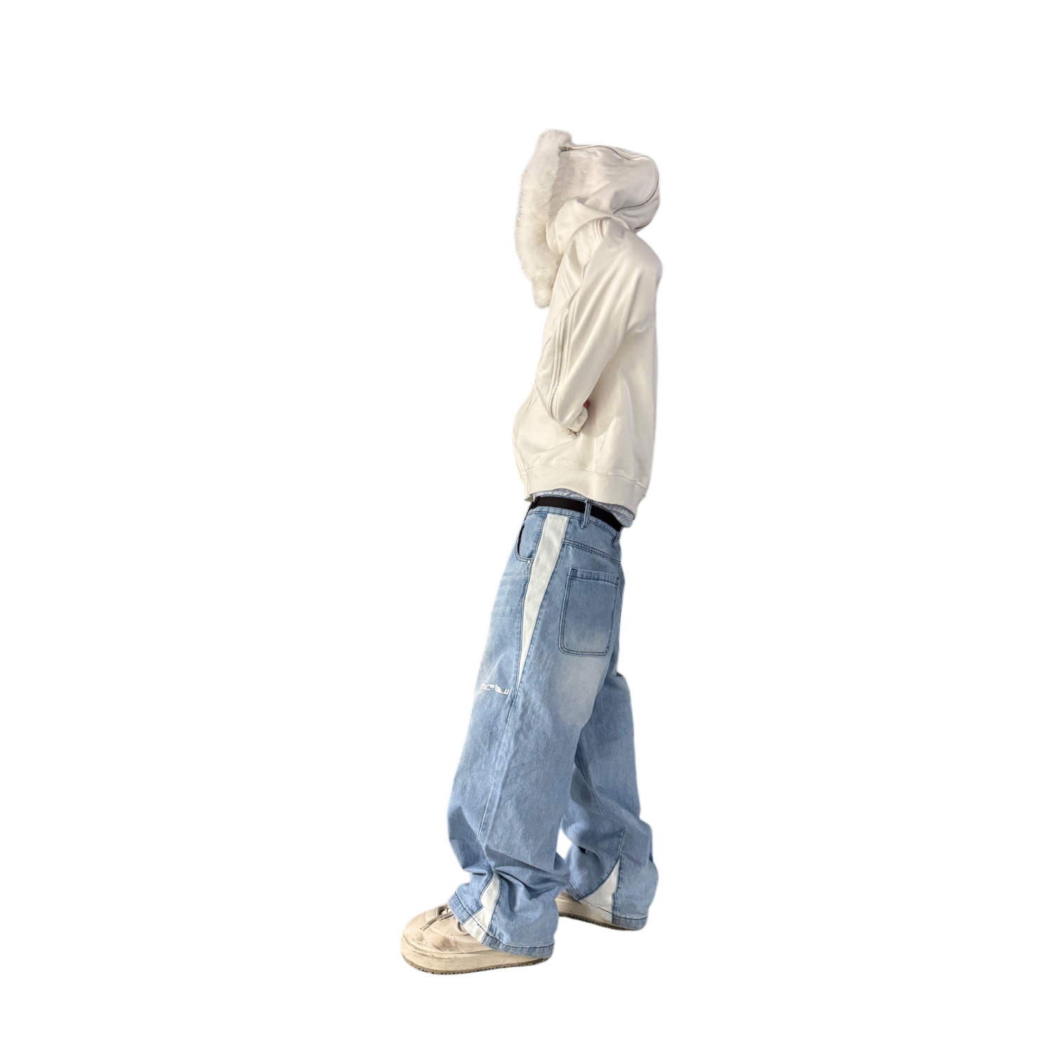 TECH JEANS (BLUE)-IYAMIUIO