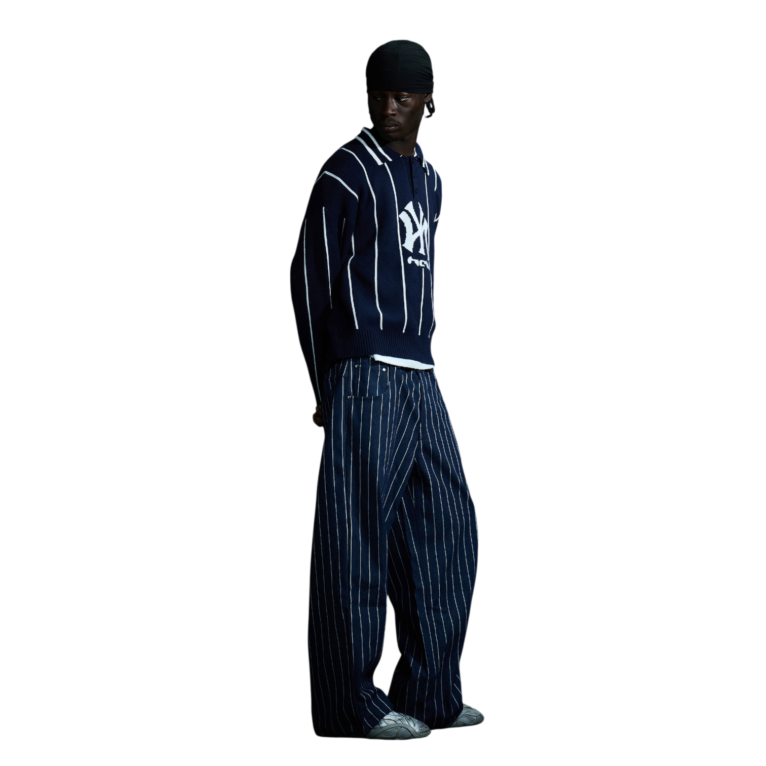 PIN STRIPE DENIM-IYAMIUIO