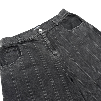 STONE WASH SHORTS-IYAMIUIO