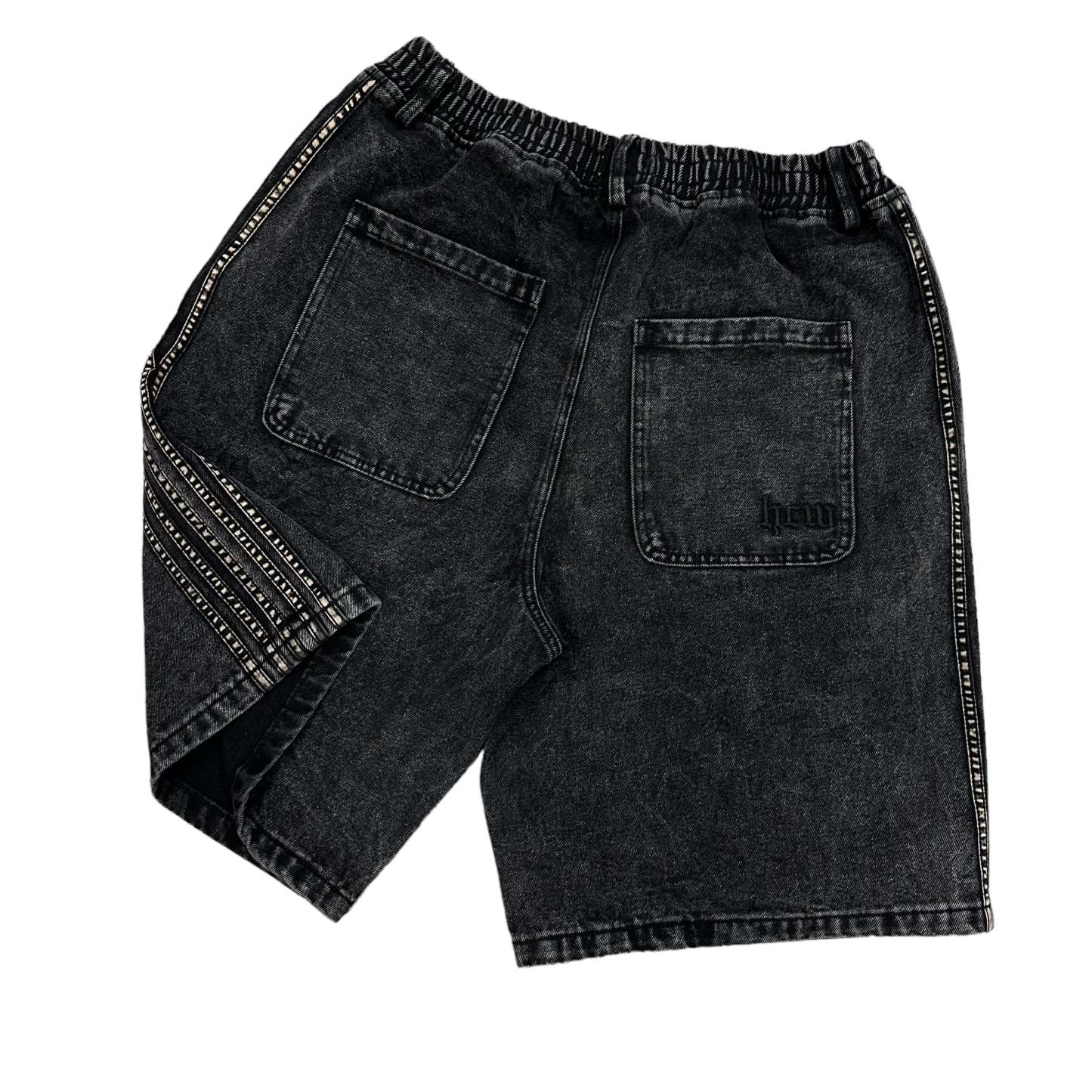 TRACK JORTS (BLACK)-IYAMIUIO