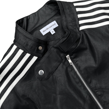 RACING JACKET (BLACK/WHITE)-IYAMIUIO