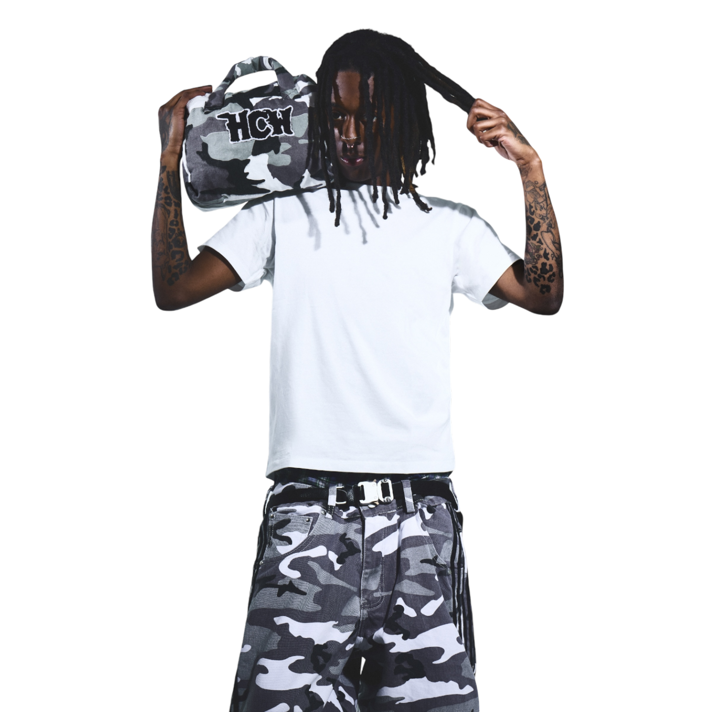 PUFFA HANDBAG (SIBERIA)-IYAMIUIO