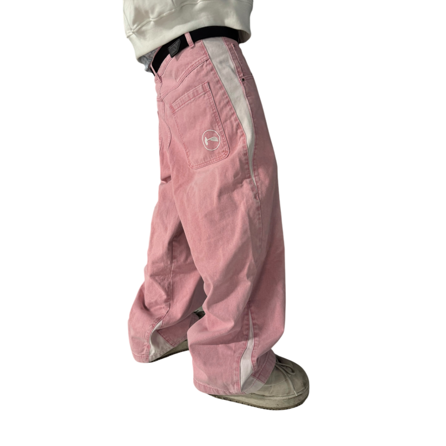 TECH JEANS (PINK)-IYAMIUIO