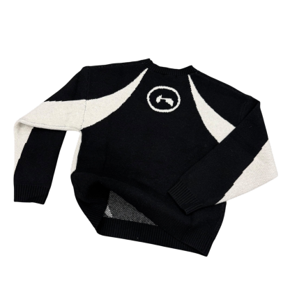 TECH KNIT (BLACK/WHITE)-IYAMIUIO