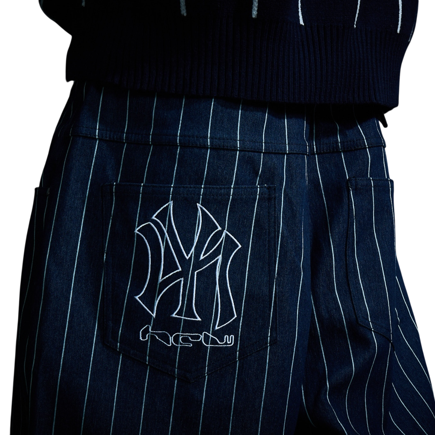 PIN STRIPE DENIM-IYAMIUIO