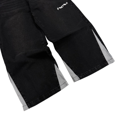 TECH JEANS (BLACK)-IYAMIUIO