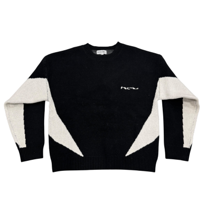 TECH KNIT (BLACK/WHITE)-IYAMIUIO