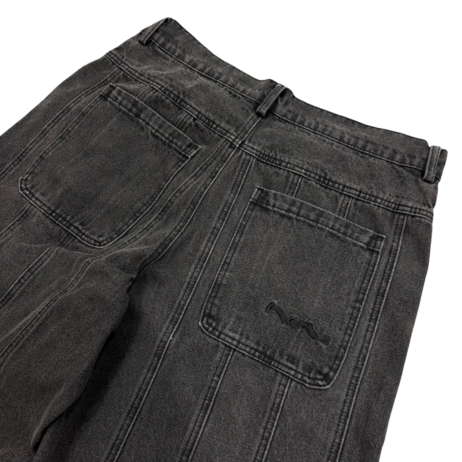 PARACHUTE JEANS (STONE WASH)-IYAMIUIO