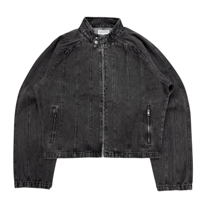 PARACHUTE JACKET (STONE WASH)-IYAMIUIO