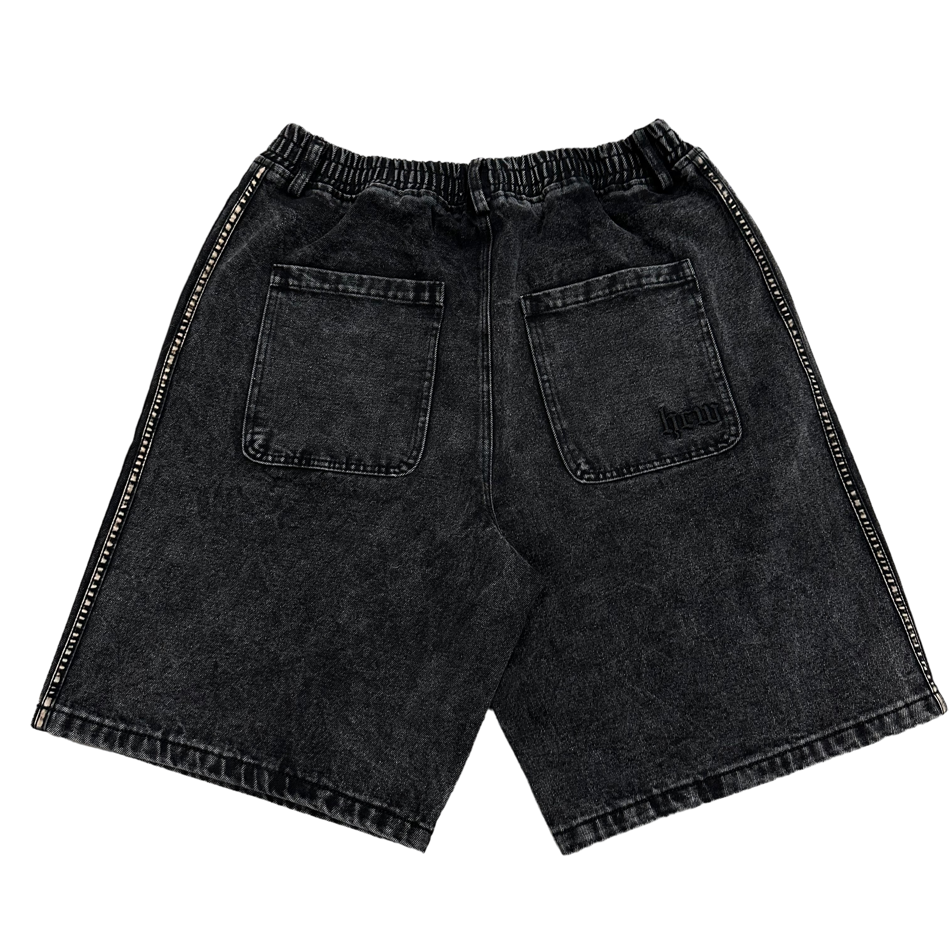 TRACK JORTS (BLACK)-IYAMIUIO