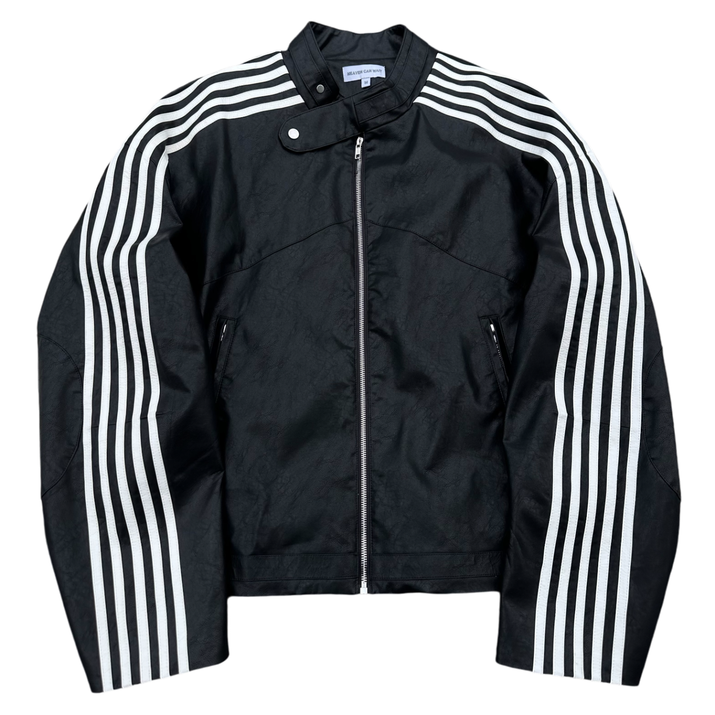 RACING JACKET (BLACK/WHITE)-IYAMIUIO
