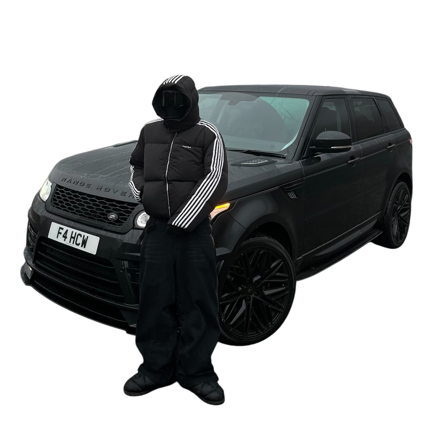 TRACK PUFFA (BLACK)-IYAMIUIO