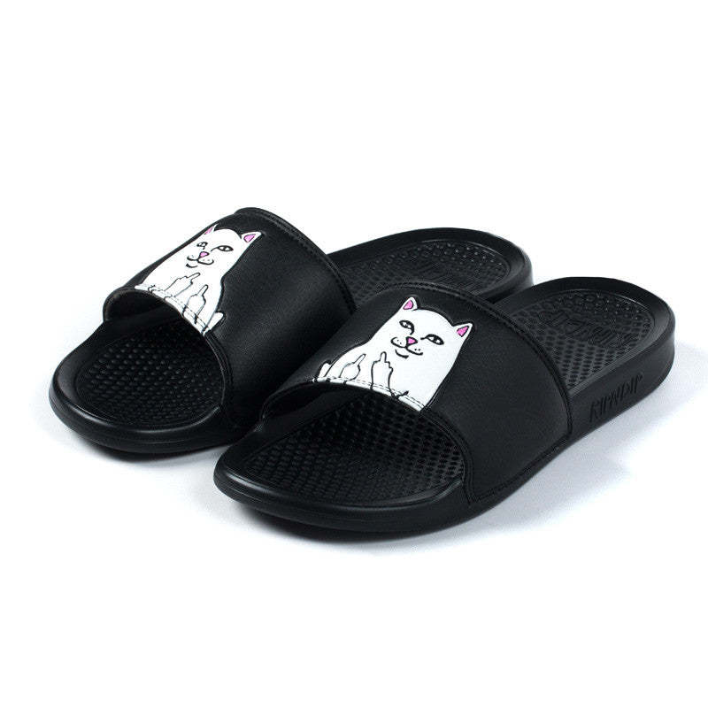 Lord Nermal Slides (Black)-IYAMIUIO