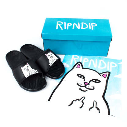 Lord Nermal Slides (Black)-IYAMIUIO