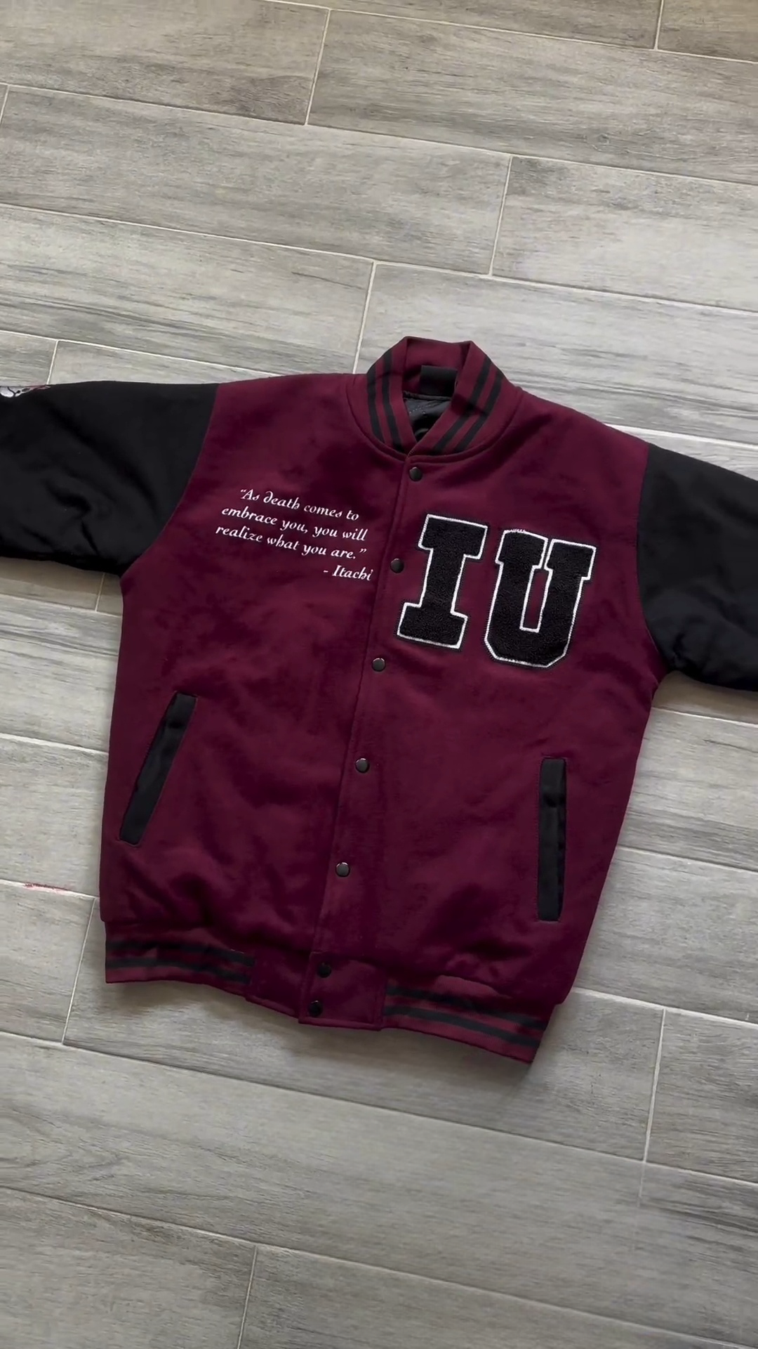 Itachi Varsity Jacket-IYAMIUIO