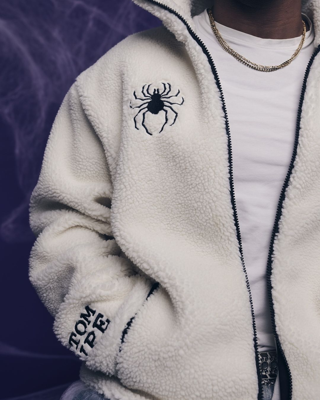 Chrollo Spider Fleece Jacket-IYAMIUIO