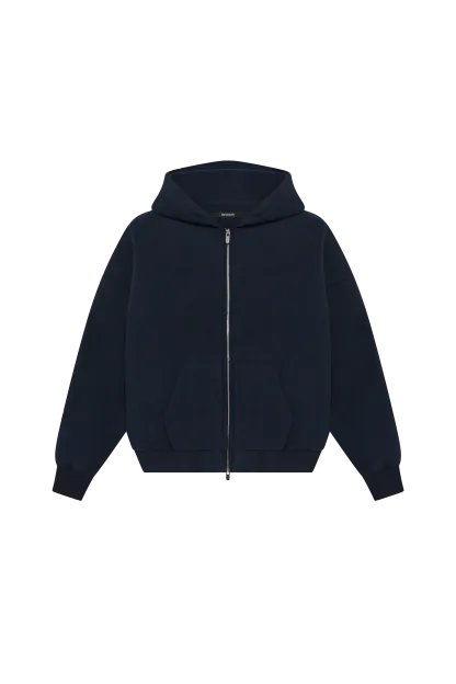 V2 Zipped Hoodie in Cloud