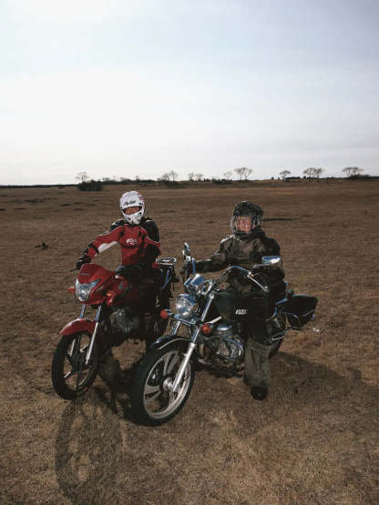 Personsoul Sheepskin Racing Jacket-IYAMIUIO