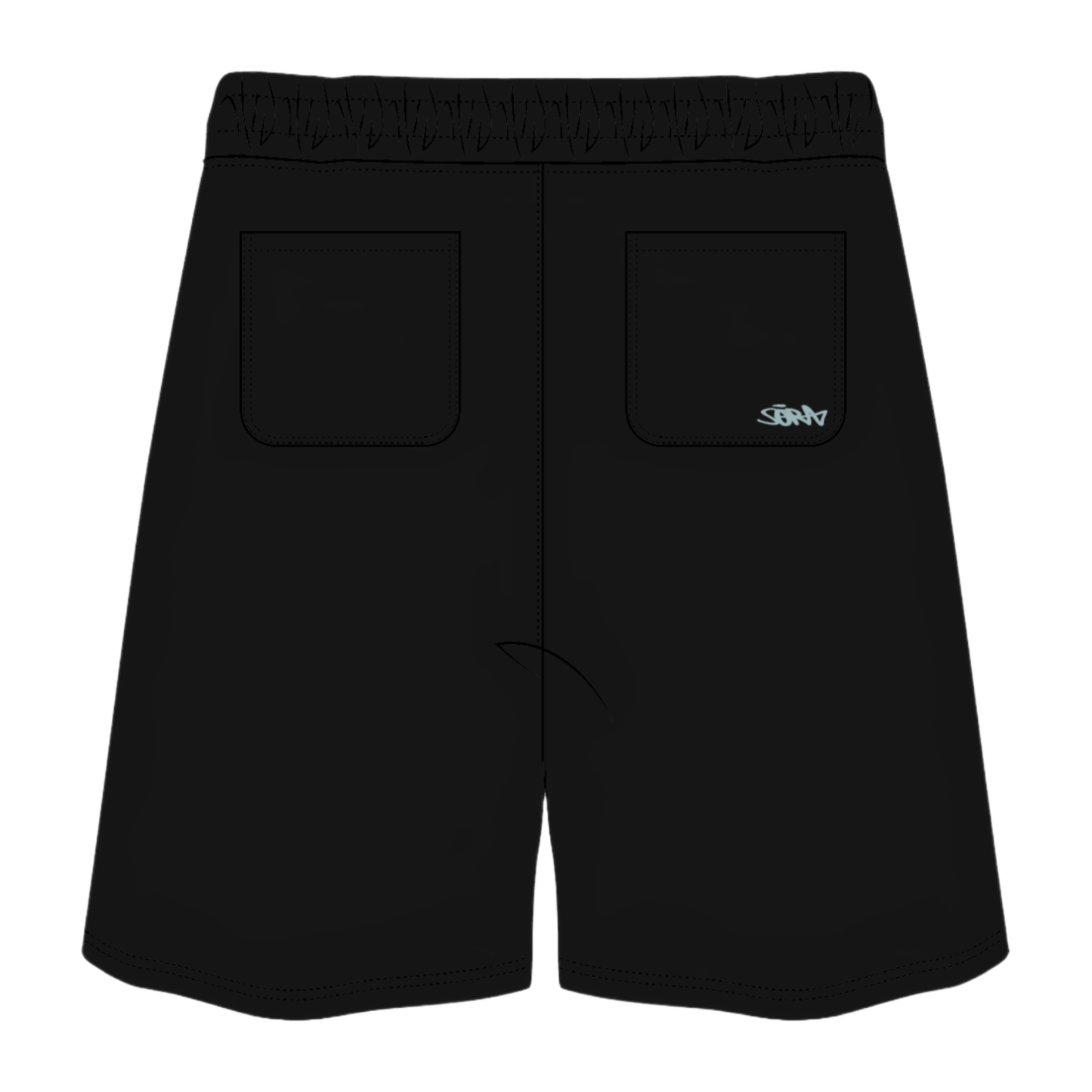 "Gentle Touch" shorts-IYAMIUIO