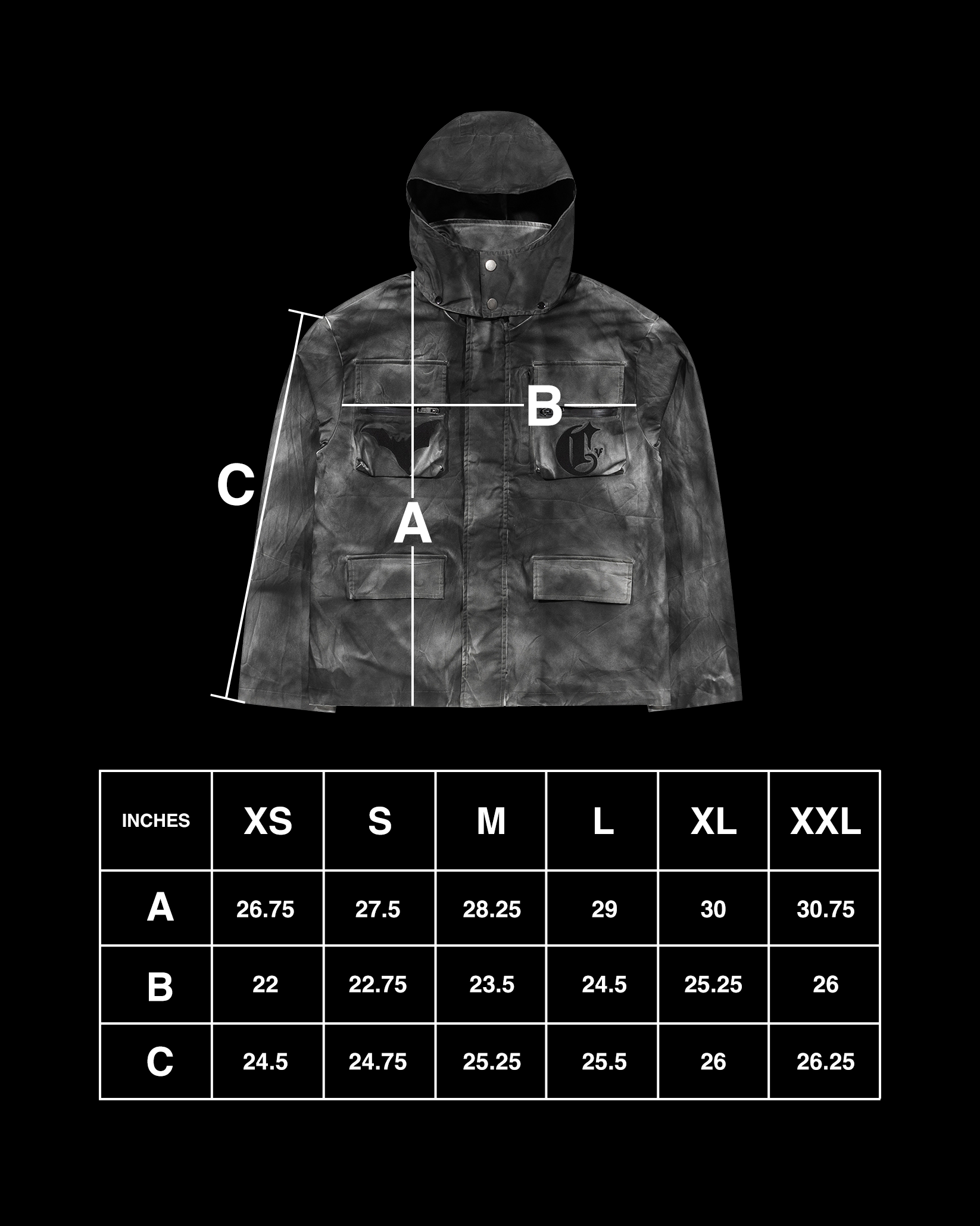 CORVIDITCH CANVAS CARGO COAT (COAL)-IYAMIUIO