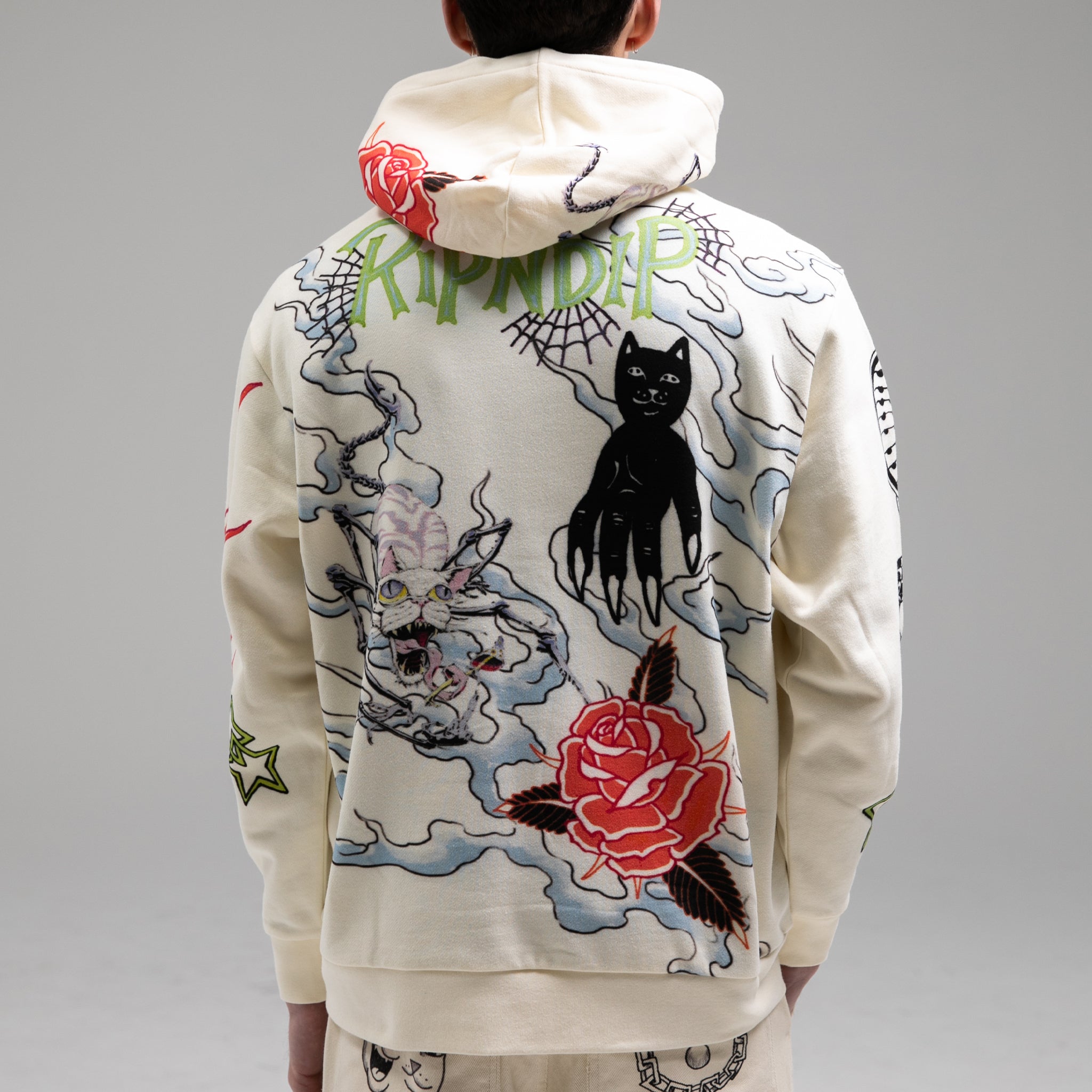 Travis Hoodie (Off White)-IYAMIUIO