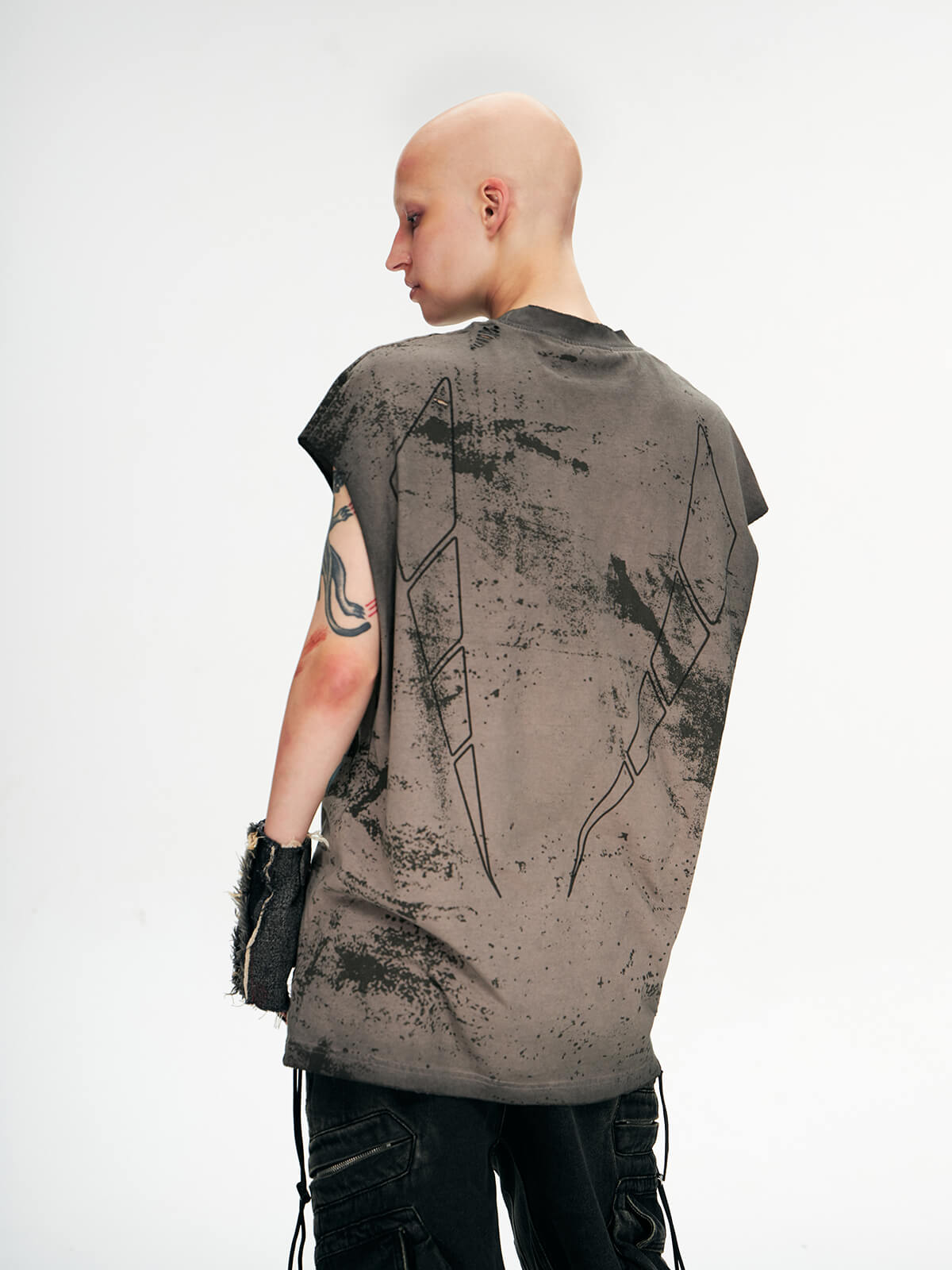 Personsoul Desert Sun-Totem Graphic Tank Top-IYAMIUIO