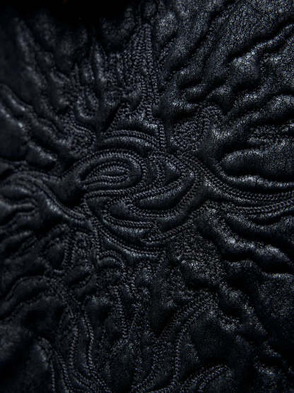 Personsoul Sun Totem Fur Collar Hoodie-IYAMIUIO