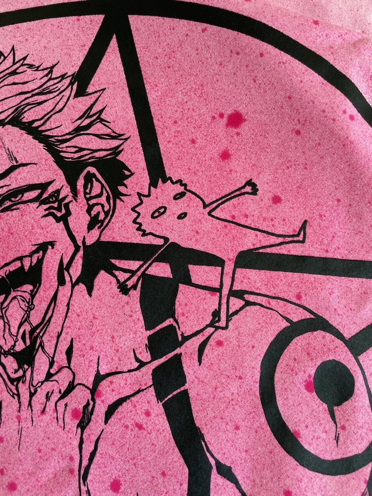 Sukuna Curse Pink Tee-IYAMIUIO