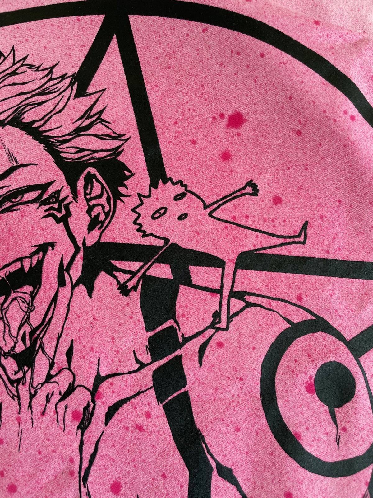 Sukuna Curse Pink Tee-IYAMIUIO