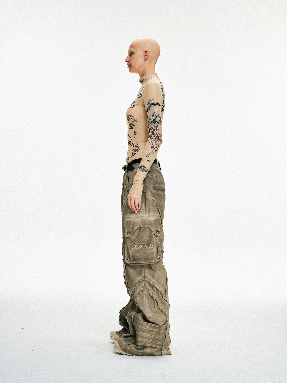 Personsoul Urban Desert Tactical Cargo Pants-IYAMIUIO