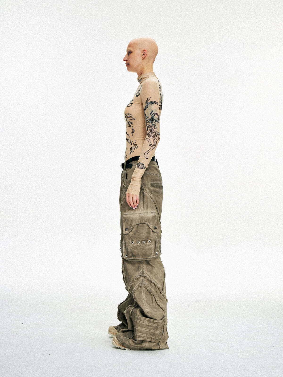 Personsoul Urban Desert Tactical Cargo Pants-IYAMIUIO